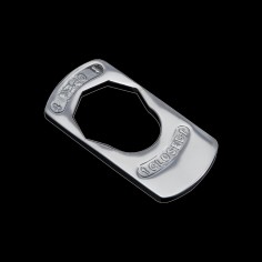 Chromed brass fixing plate...