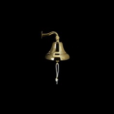 Campana di bordo in ottone...